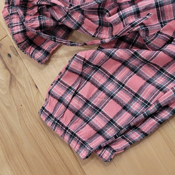 Pink Flannel Pyjama Pants Size M - Picture 3 of 3